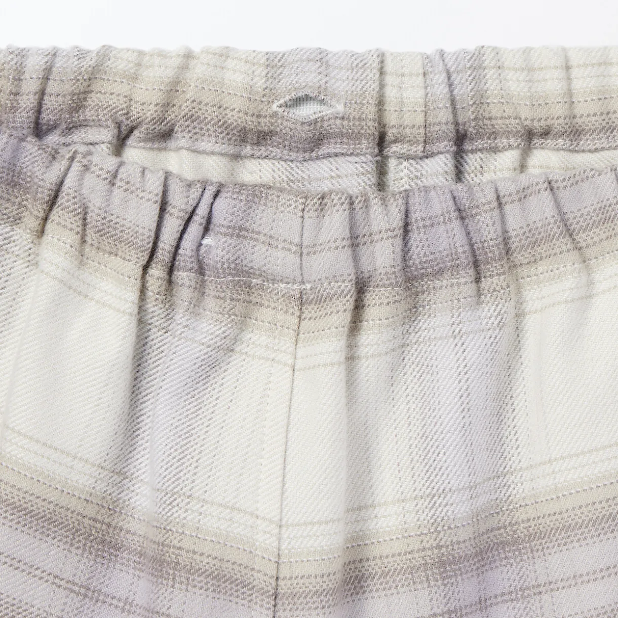 Pyjama en flanelle sans couture latérale pour femme