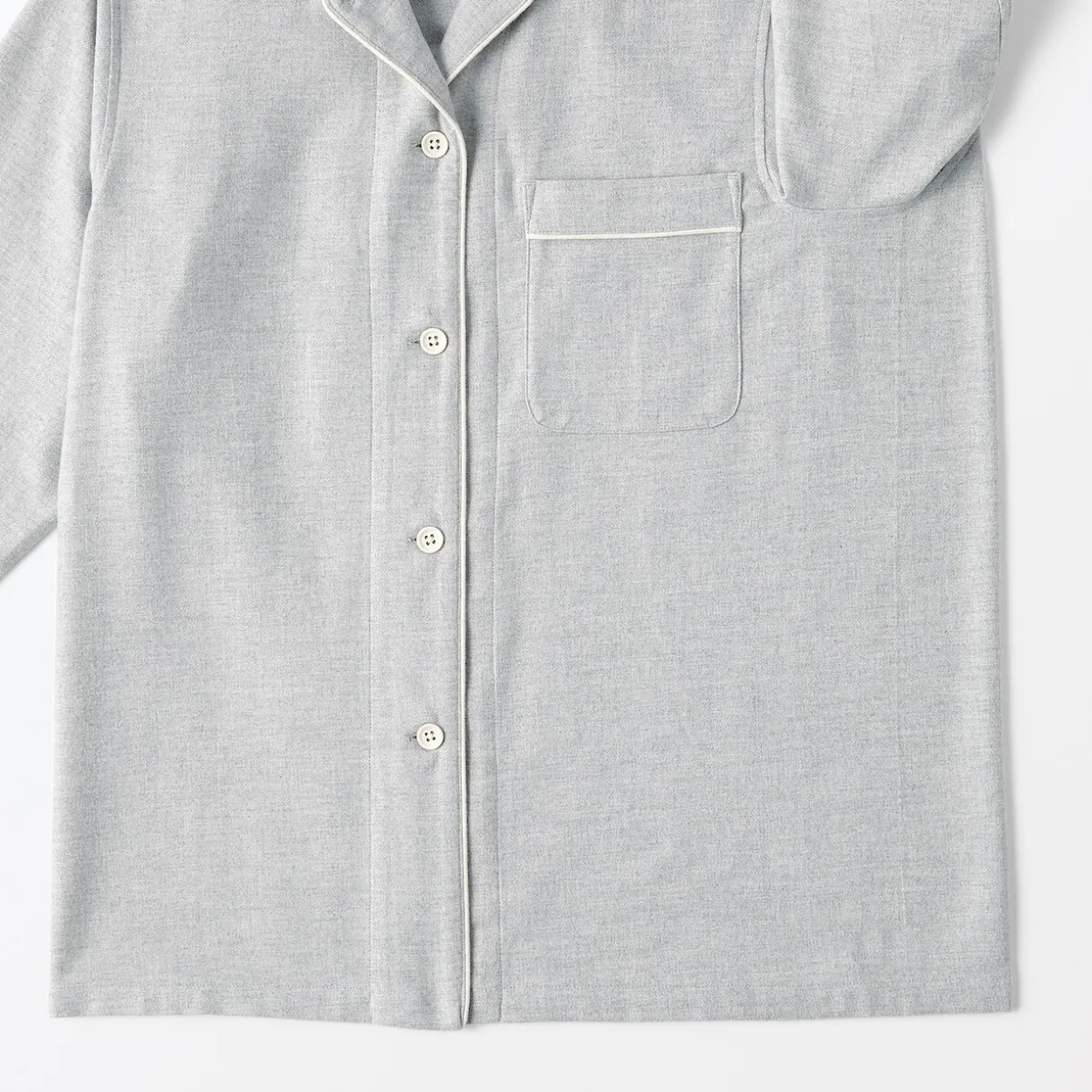 Pyjama en flanelle sans couture latérale pour femme