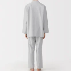 Pyjama en flanelle sans couture latérale pour homme