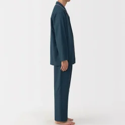 Pyjama en flanelle sans couture latérale pour homme
