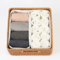 Rangement individuel à hauteur ajustable L15X P32.5X H21cm
