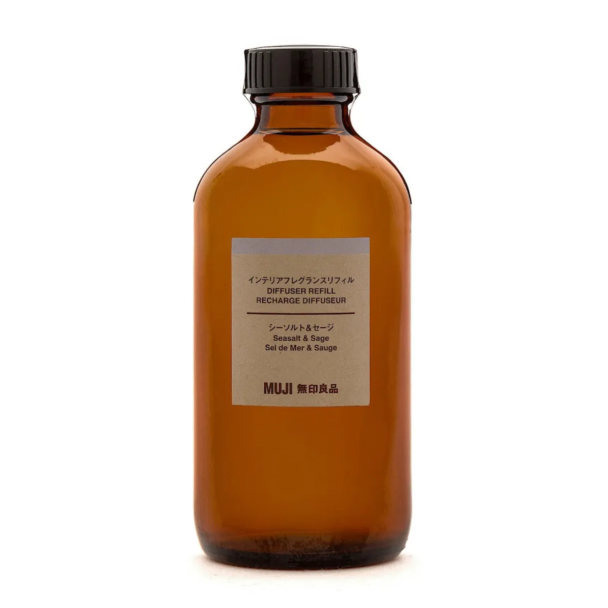 Recharge pour diffuseur de parfum à tiges ‐ Sel de mer et sauge 250 ml