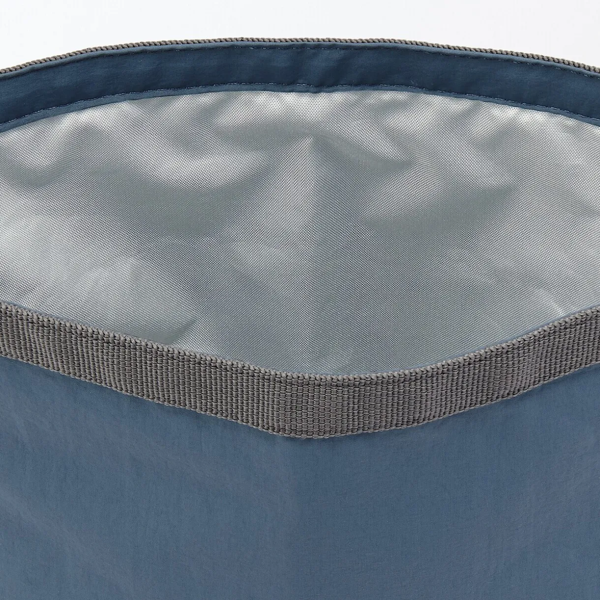 Sac à lunch isotherme à fermeture à enroulement - Grand format - Bleu fumé