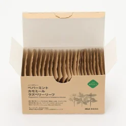 Sachets de thé Menthe poivrée, Camomille et Framboise 22x1,5g