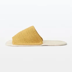 Sandales en mélange de coton
