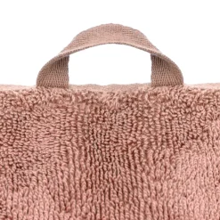 Serviette de bain en velours de coton bio éponge
