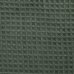 Serviette de bain gaufrée en velours de coton bio