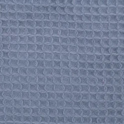 Serviette de bain gaufrée en velours de coton bio