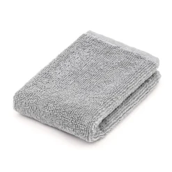 Serviette pour le visage en velours de coton bio éponge