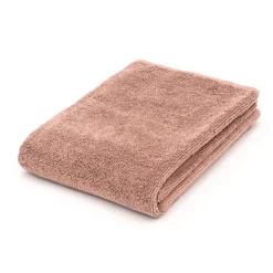 Serviette pour le visage en velours de coton bio éponge
