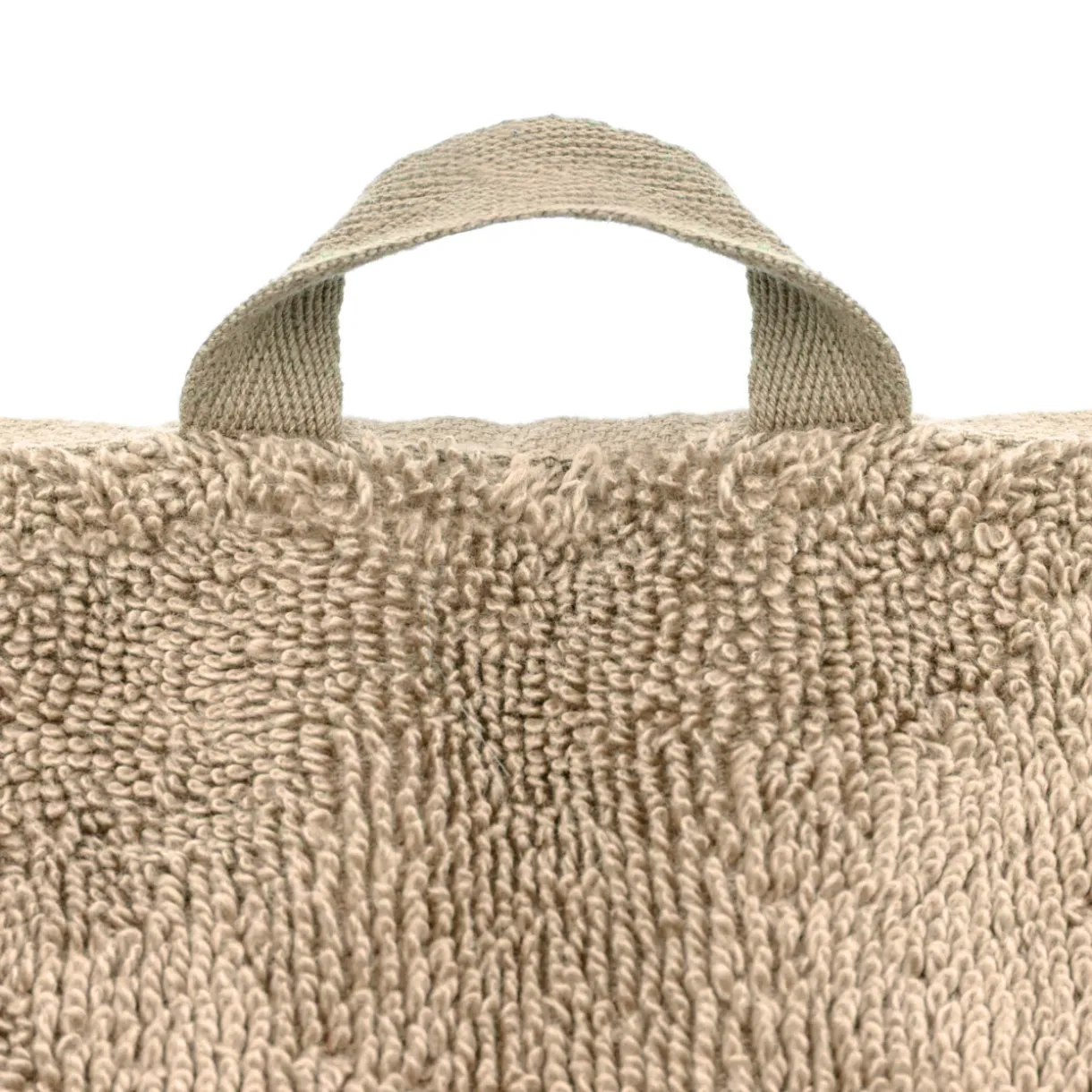 Serviette pour les mains en velours de coton bio éponge