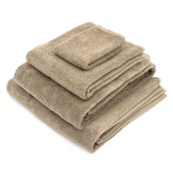 Serviette pour les mains en velours de coton bio éponge