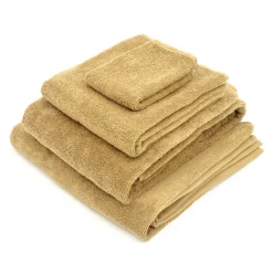 Serviette pour les mains en velours de coton bio éponge