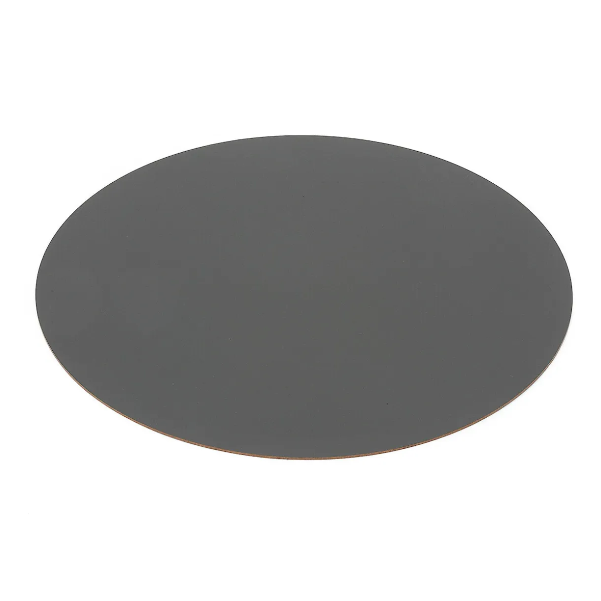 Set de table en cuir recyclé - Gris Cendré