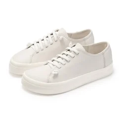 Sneakers basses en cuir pour homme