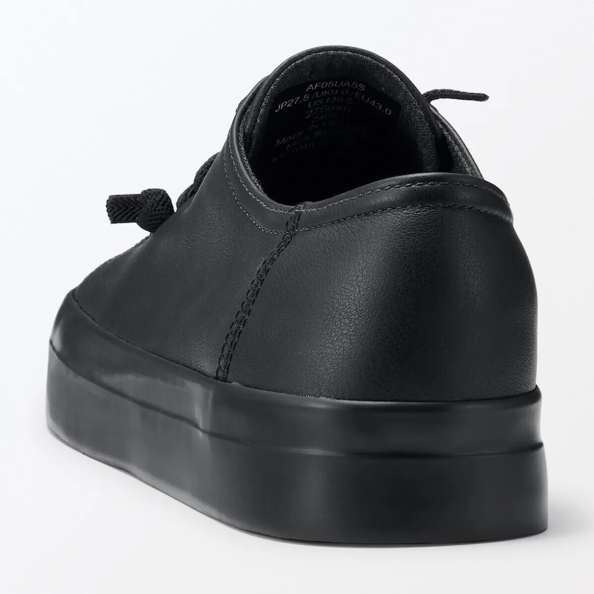 Sneakers basses en cuir pour homme