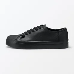 Sneakers basses en cuir pour femme