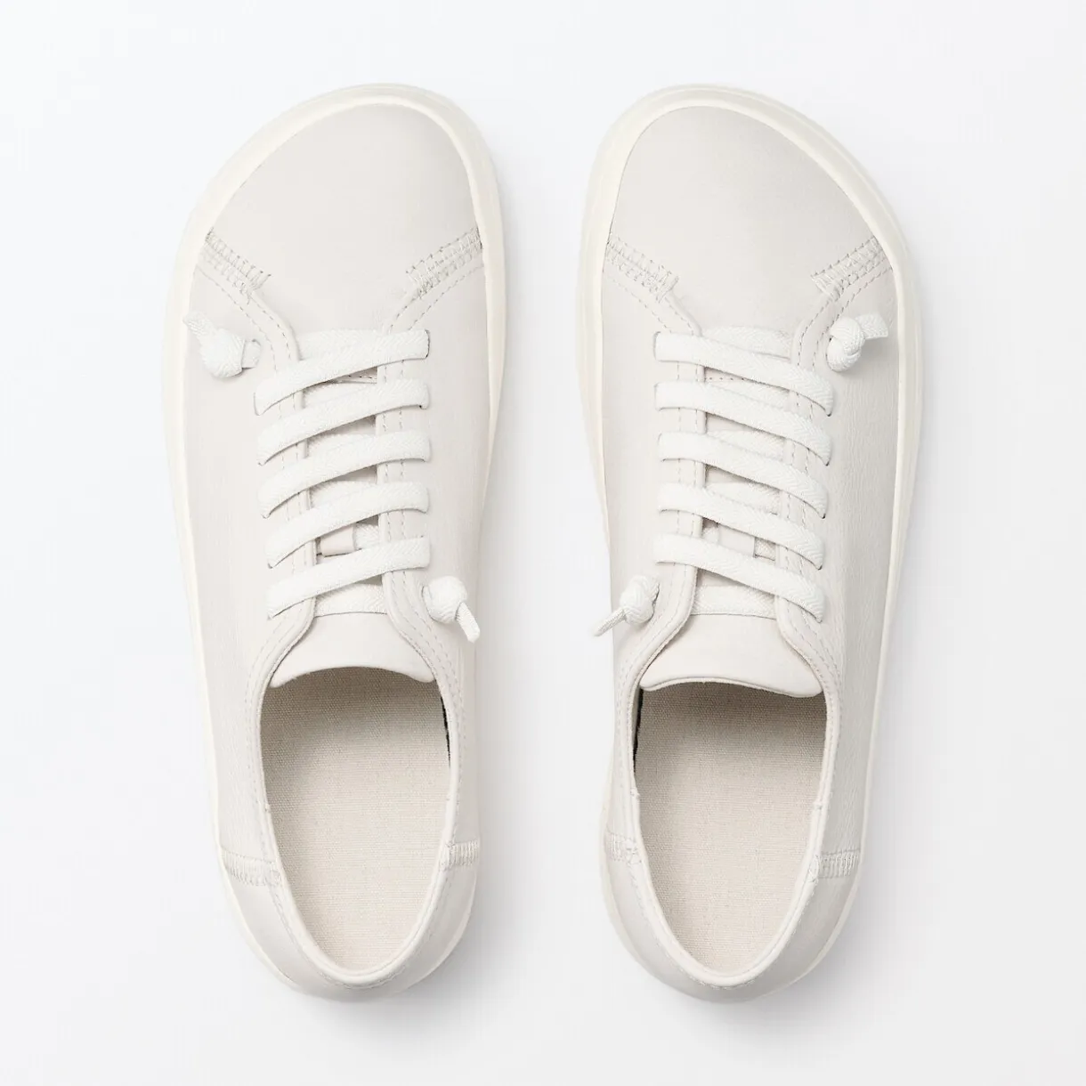 Sneakers basses en cuir pour femme