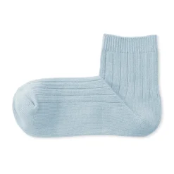 Socquettes à côtes extensibles à angle droit pour femme