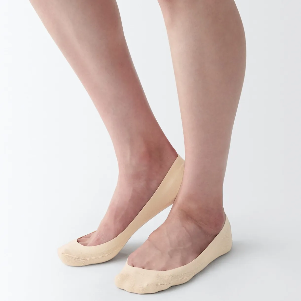 Socquettes à faible hauteur avec prise pour le talon femme