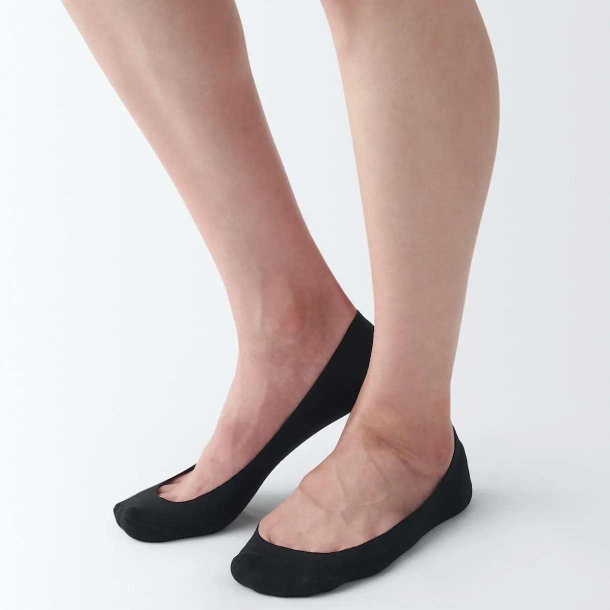 Socquettes à faible hauteur avec prise pour le talon femme