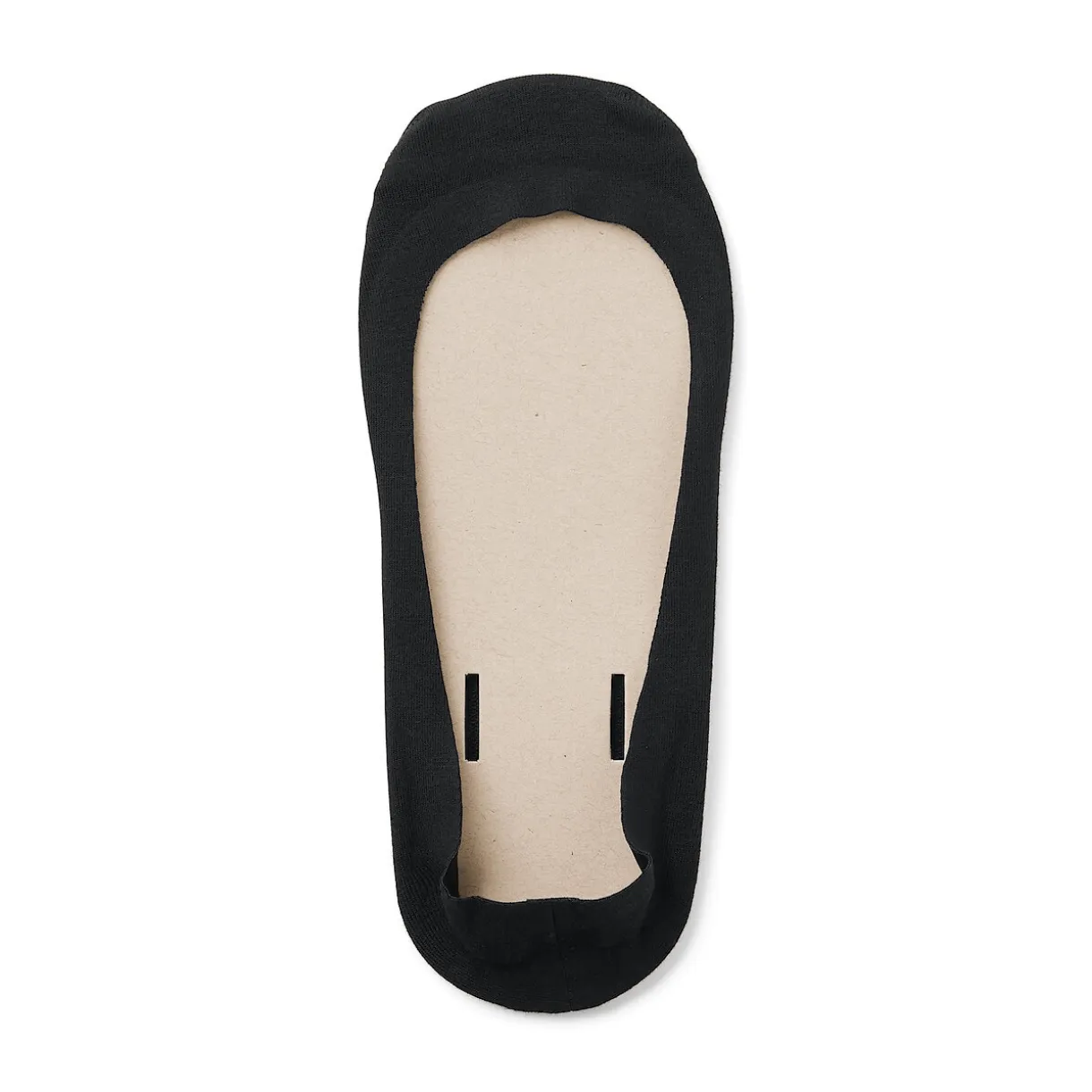 Socquettes à faible hauteur avec prise pour le talon femme