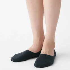 Socquettes fines en mélange de coton invisibles femme
