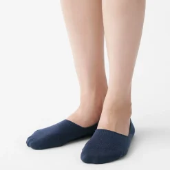 Socquettes fines en mélange de coton invisibles femme