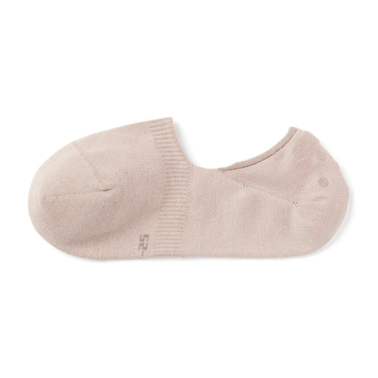 Socquettes fines invisibles avec grip au talon pour femme