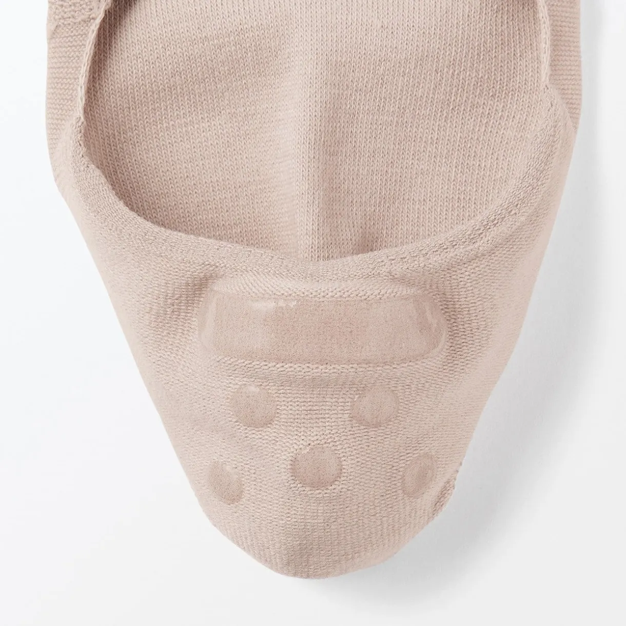 Socquettes fines invisibles avec grip au talon pour femme