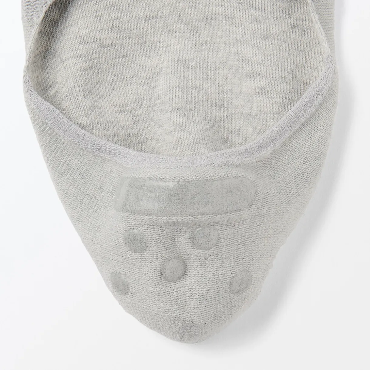 Socquettes fines invisibles avec grip au talon pour femme