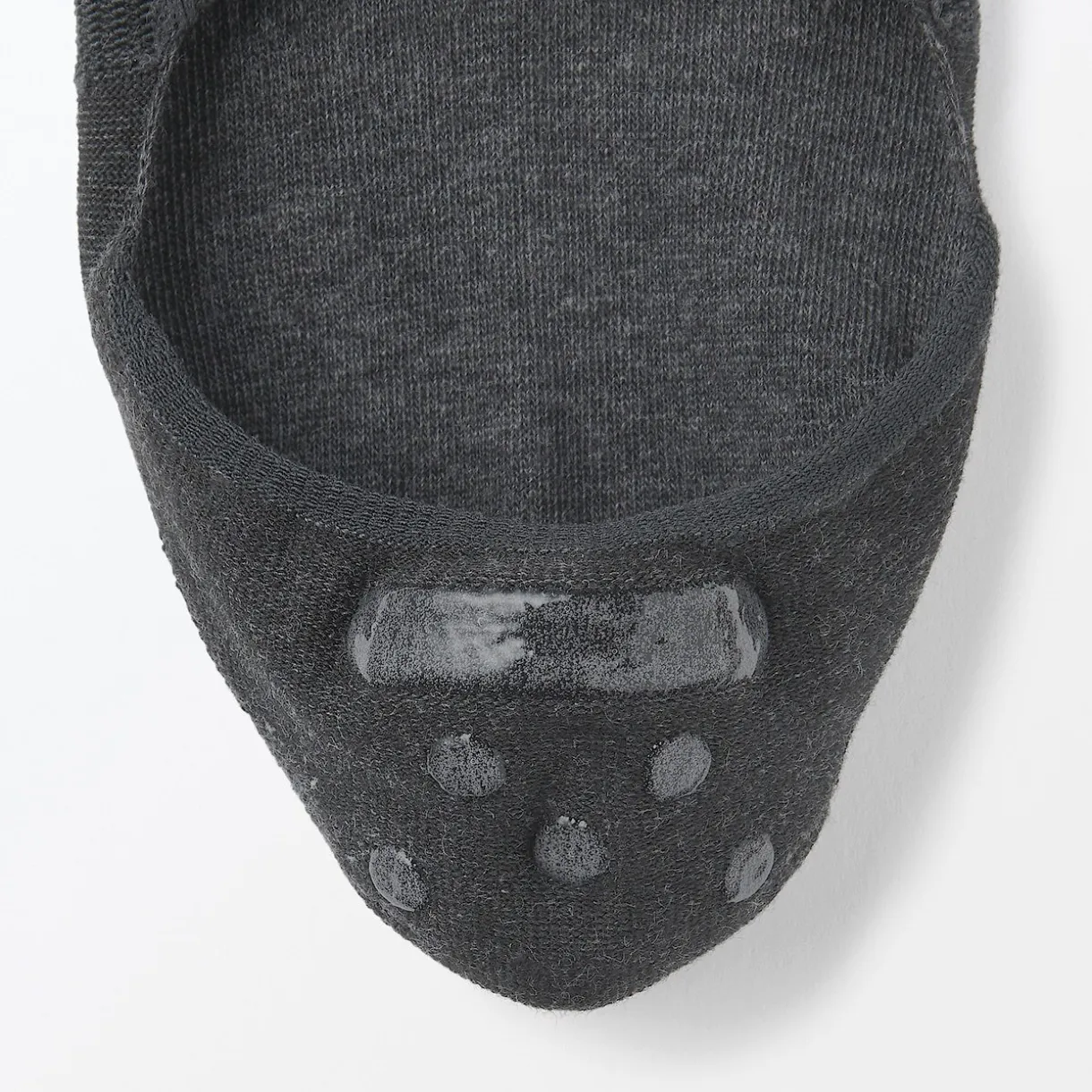 Socquettes fines invisibles avec grip au talon pour femme