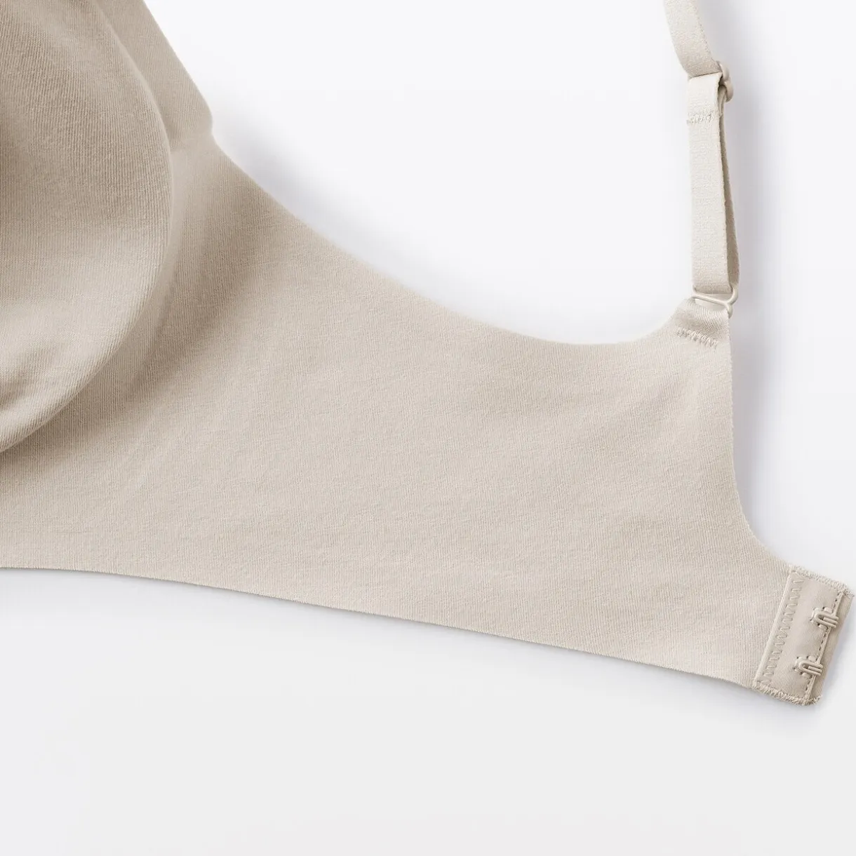 Soutien-gorge sans armature en mélange de coton pour femme