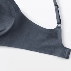 Soutien-gorge sans armature en mélange de coton pour femme