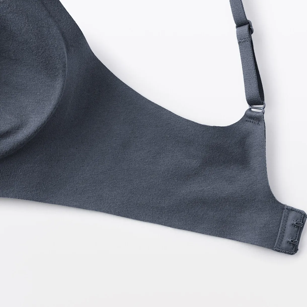 Soutien-gorge sans armature en mélange de coton pour femme