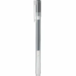 Stylo à bille à encre gel noir - 0,5 mm - Lot de 10
