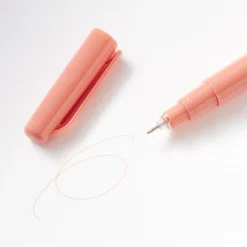 Stylo à encre à base d’eau, pointe fine - 0,5 mm, Abricot