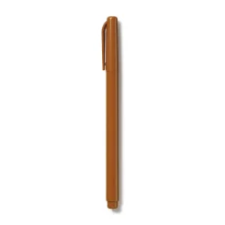 Stylo à encre à base d’eau, pointe fine - 0,5 mm, Marron Châtaigne