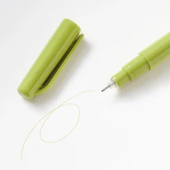 Stylo à encre à base d’eau, pointe fine - 0,5 mm, Vert Olive