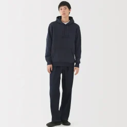 Sweatshirt à capuche en coton mélangé pour homme