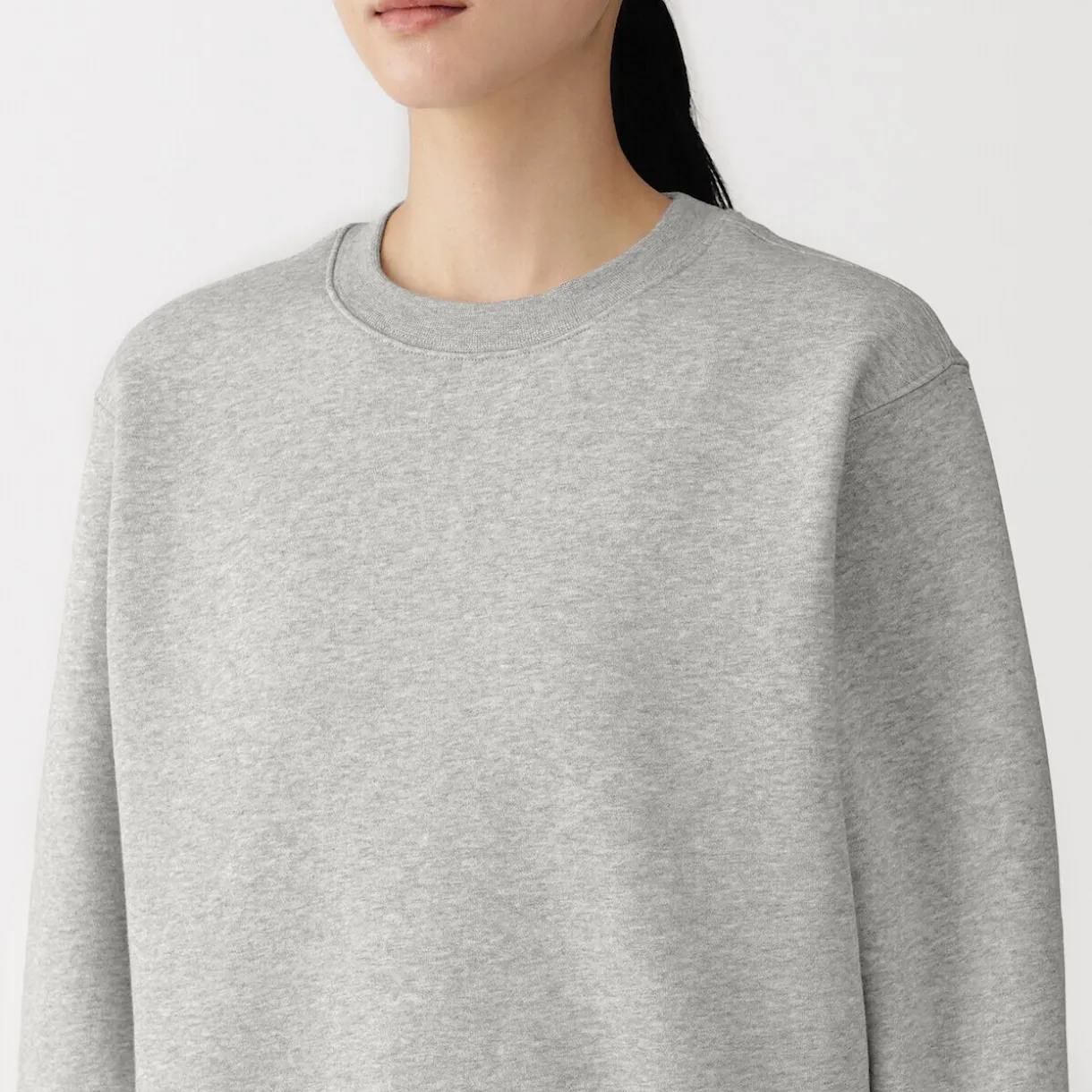 Sweat-shirt en coton mélangé pour femme