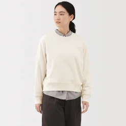 Sweat‐shirt en mélange de coton pour femme