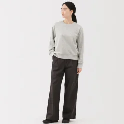 Sweat‐shirt en mélange de coton pour femme