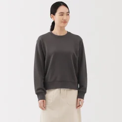 Sweat‐shirt en mélange de coton pour femme