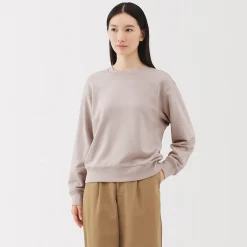 Sweat‐shirt en mélange de coton pour femme