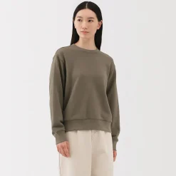 Sweat‐shirt en mélange de coton pour femme