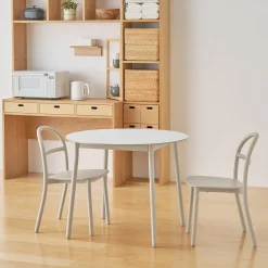 Table en aluminium - Grande - Gris clair