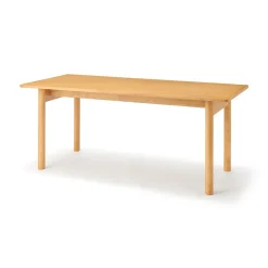 Table en hévéa rectangulaire ‐ L
