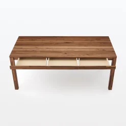 Table en noyer naturel 180cm