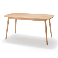 Table en être massif à pieds arrondis ‐ Moyenne